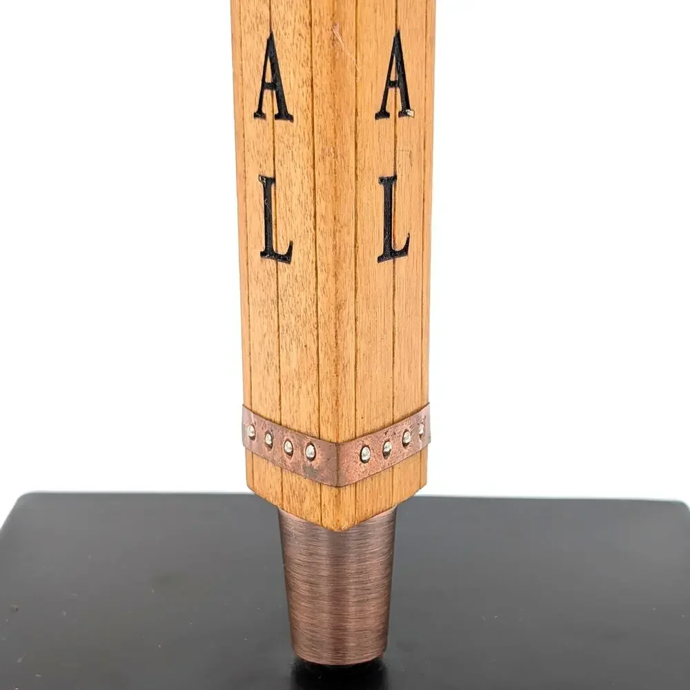 2010 Samuel Adams Seasonal Beer Tap Handle 3-Sided Inserts Rustic Noble Pils